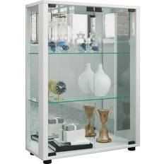 VCM Sintalo White Glass Cabinet 60x80cm