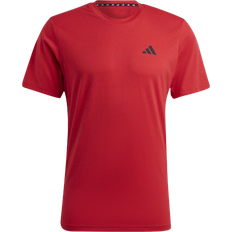 Adidas Red Tops adidas Men's Train Essentials Feelready Training Tee - Better Scarlet/Black