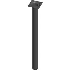 Element System Element-System Møbelben Sort Ø30 x 500 mm Bordben