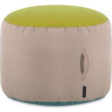 Remember PoufPouf Sand grn/sand/blau Sitzpuff