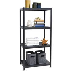 Metall regal schwarz EyePower Metallregal 61x41x130 Standregal Bücherregal