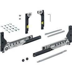 Porte Hettich SlideLine M Beschlagset Für Gedämpfte Türen 30 kg Minimale Türbreite mm 450 Porta Scorrevole (x)