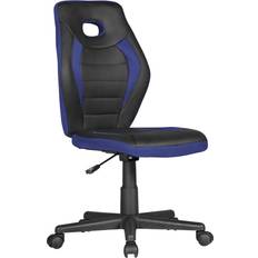 Sessel AMSTYLE Kinderdrehstuhl, SPM1.388 Stoff blau, Gestell