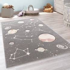 Grey Rugs Kid's Room Paco Home Kinder-Teppich, Spiel-Teppich Mit Planeten Und