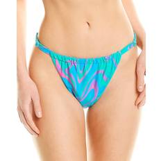 WeWoreWhat Adjustable Ruched Bikini Bottom multi