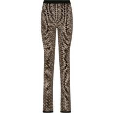 Tights Balmain Monogram high-rise leggings multicoloured