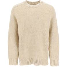 Linen - Sweatshirts Jumpers Maison Margiela Beige Brushed Sweater 114 Beige