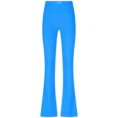 Off-White Trousers & Shorts Off-White Blue Sleek Split Leggings Blue IT