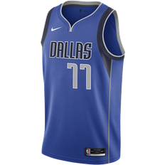 Nike Men's Dallas Mavericks Luka Doncic #77 Royal Dri-FIT Swingman Jersey