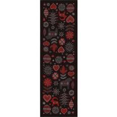 Ekelund Julnatt Tablecloth Black (120x35cm)