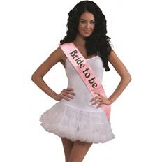 Party Supplies Forum Novelties Bride to be pink sash