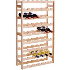 Beige Vinställ Zeller För 54 Flaskor 118 x 67,5 x 25 cm Vinställ