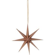 E Lumières de Noël Broste Copenhagen Christmas Star Pendentif Ø15 cm Indian Tan Étoile de l'Avent