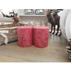 Red Candles Hahn 22,11€/kg 450g 2 stearin Kerze