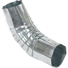 Gutter Amerimax 3 H X 3 W X 9 L Metallic Galvanized Steel Downspout Elbow