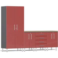 Red Wall Cabinets Ulti-MATE Garage 2