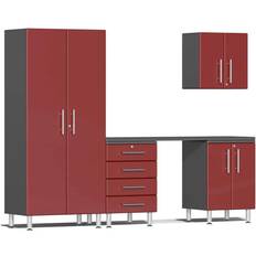 Red Wall Cabinets Ulti-MATE Garage 2