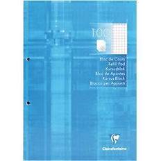 A4 rutat Clairefontaine Kursblock A4 Rutat 21 x 29,7 cm 1 st Vit