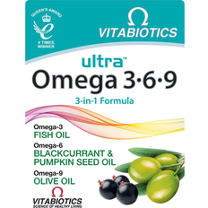 Zinc Acides Gras Vitabiotics ultra omega 3-6-9 3-in-1 formula