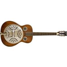 Resonator Guitars Ozark Ozark 3515DD Wooden Resonator Guitar, Distressed