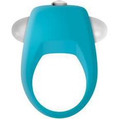 Turquesa Anillos para el pene Zero Tolerance Evolved Teal Tickler Anillo Vibrador Turquesa Azul