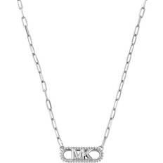 Michael Kors Silver Halsband Michael Kors Halsband Stjärnurmakarna Smycken