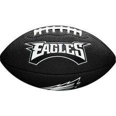 Black American Footballs Wilson NFL TEAM SOFT TOUCH FOOTBALL PHILADELHIA EAGLES, Black