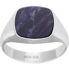 Son Of Noa Rhoderad Silverring Sodalit - Röd