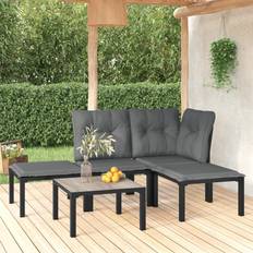 Rotting Loungeset vidaXL 5 delar Loungeset