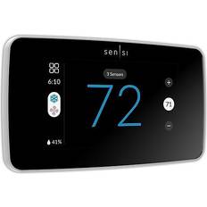 Plumbing Emerson Sensi Touch 2 Smart Programmable Wi-Fi Thermostat-Works with Alexa White Beveled Edge