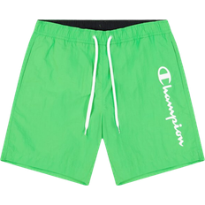 Champion Badkläder Champion Vertical Print Logo Lettering Board Shorts - Green