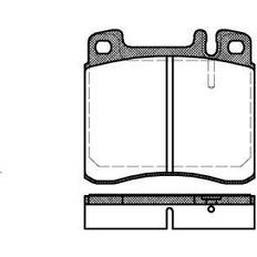 Mercedes w140 ATE Bromsbelägg, skivbroms - Mercedes W140