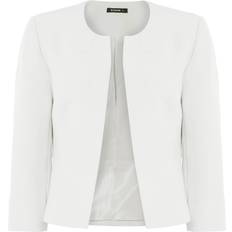 Men Clothing Roman Tailored Jacquard Jacket - Ivory