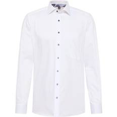 Skjorte eterna dametøj Eterna Comfort Fit Twill Shirt - White