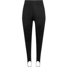 Yours Curve Stirrup Leggings Plus Size - Black