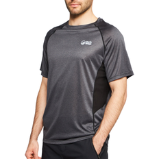 North Ridge Men's Resistance Short Sleeve Baselayer Top - Graphite/Black