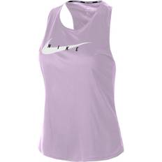 Fitness & Palestra - Viola Canottiere Nike Swoosh Running Tank Purple Female