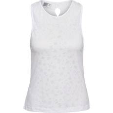 Viscosa Camisetas de tirantes Hummel Camiseta de tirantes mujer Mt Iris Burnout - Blanc