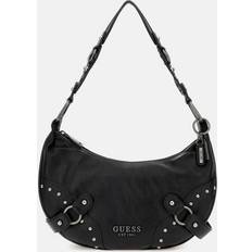 Guess Crossbody Bags Guess Natalya Hobo Black Handbags Black One Size