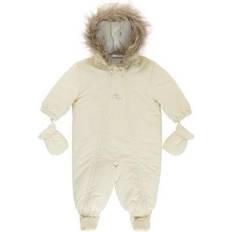 Beige Schneeoveralls Kindsgard Vinta Snowsuit - Cream