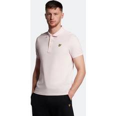 Lyle & Scott Lyserød polo med ikonlogo pique pink