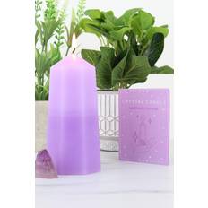 Crystal Candlesticks, Candles & Home Fragrances Gift Republic Crystal Purple Scented Candle