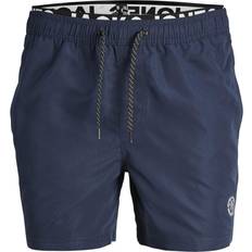 Jack & Jones Man Badkleding Jack & Jones Zwemshort Dubbele Waistband Blauw