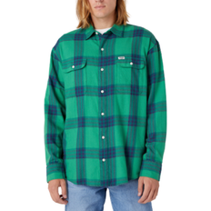 Wrangler Man Shirts Wrangler Patch Pocket Shirt M - Pine Green