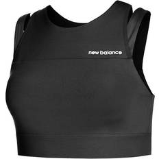 New Balance Damen Unterwäsche New Balance Weste Shape Shield Crop Bra - Schwarz