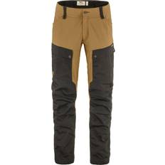 Brune - Herre Bukser & Shorts Fjällräven Keb Trousers Regular - Dark Grey/Buckwheat Brown