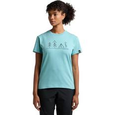 Haglöfs Dame T-skjorter & Singleter Haglöfs Camp Tee Women Frost Blue