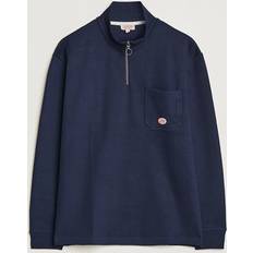 Armor lux zip Armor-Lux Camioneur Cotton Half Zip Navy