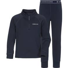 9-12M - Jungen Basisschicht Didriksons Jadis Underställ, Navy