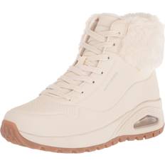 Skechers Beige Chaussures Skechers Bottines À lacets - Crème/blanc